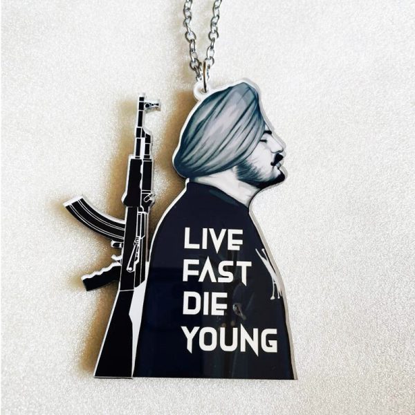 Live Fast Die Young car hanging
