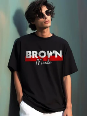 Brown Munde T-shirt