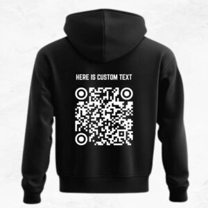 QR Code Zipper Hoodie
