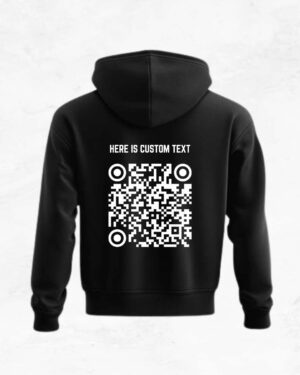 QR Code Zipper Hoodie